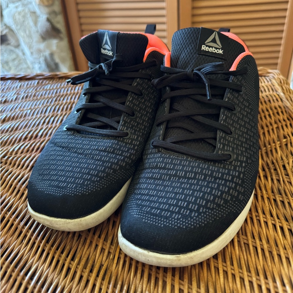 Reebok Women's Black and orange Athletic Shoes